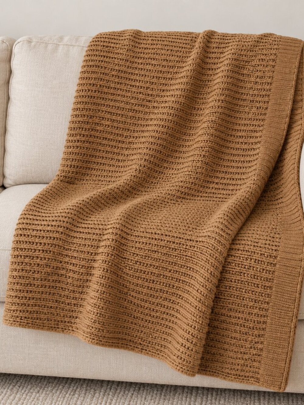 Threshold Chenille Throw Blanket Wheat | Fall Autumn Cozy Blanket